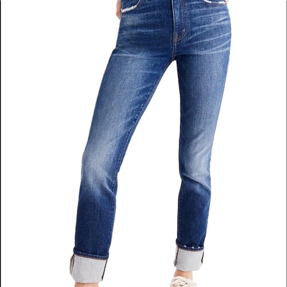 MADEWELL The high rise slim boy Jeans - Picture 3 of 14